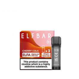 Elf Bar Elfa Cherry Cola Prefilled 2ml Pods 20mg 2-Pack | Vapouriz UK