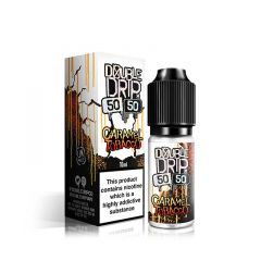 caramel tobacco 50 50 double drip eliquid 10ml