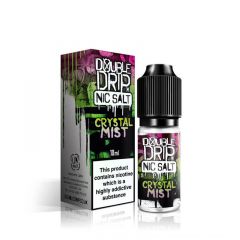 double drip nic salt crystal mist eliquid 10ml