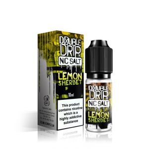 lemon sherbet double drip nic salt eliquid 10ml