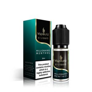 vapouriz millionaires menthol  E-Liquid 10ml